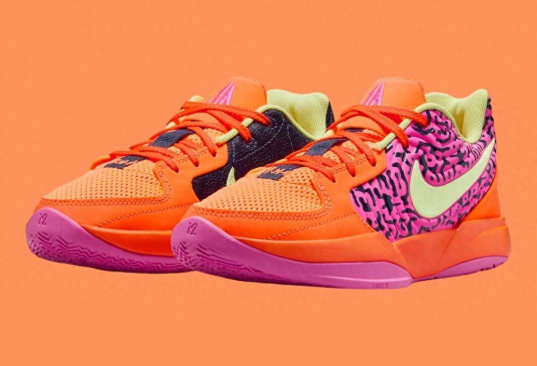tal Orange”发布采用醒目的橙色鞋面球王会莫兰特签名鞋Nike Ja 2 “To(图1)